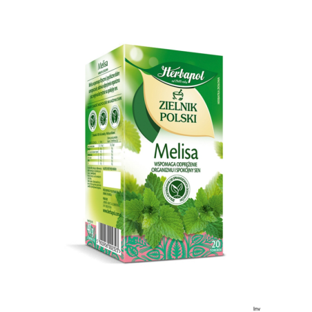 Herbapol Herbata ZIELNIK POLSKI melisa 20 saszetek