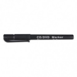 PAKIET Marker do płyt CD/DVD DONAU, 0, 3-0,4mm, czarny