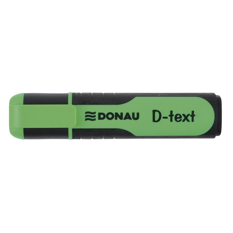 PAKIET Zakreślacz fluorescencyjny DONAU D-Text, 1-5mm (linia), zielony