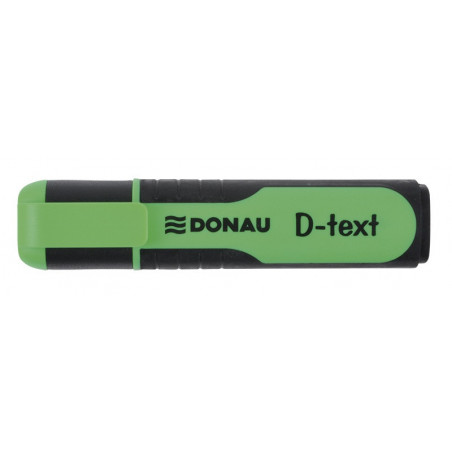 PAKIET Zakreślacz fluorescencyjny DONAU D-Text, 1-5mm (linia), zielony