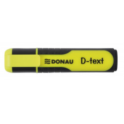Zakreślacz fluorescencyjny DONAU D-Text, 1-5mm (linia), żółty, 10 szt.