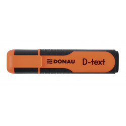 Zakreślacz fluorescencyjny DONAU D-Text, 1-5mm (linia), pomarańczowy, 10 szt.