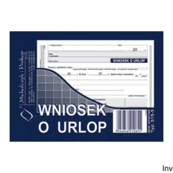 Wniosek o urlop A6 40...