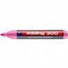 Edding Marker foliowy 300 różowy okrągła końcówka