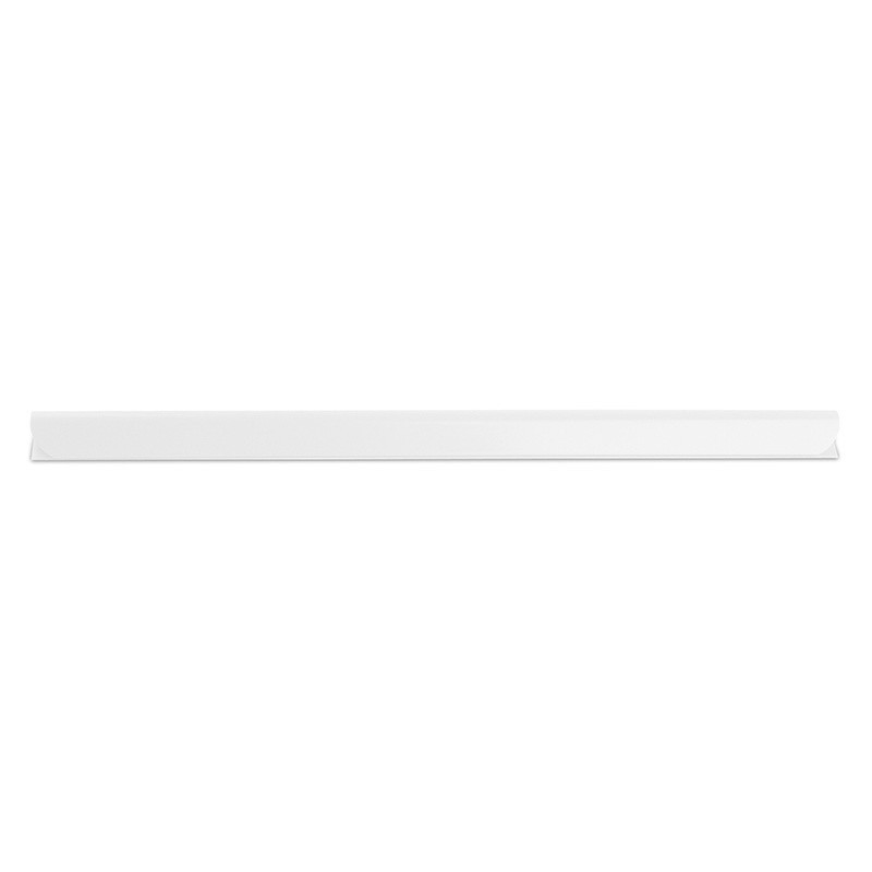 PAKIET Listwa zaciskająca DONAU, PVC, A4, 6mm, do 60 kartek, biała