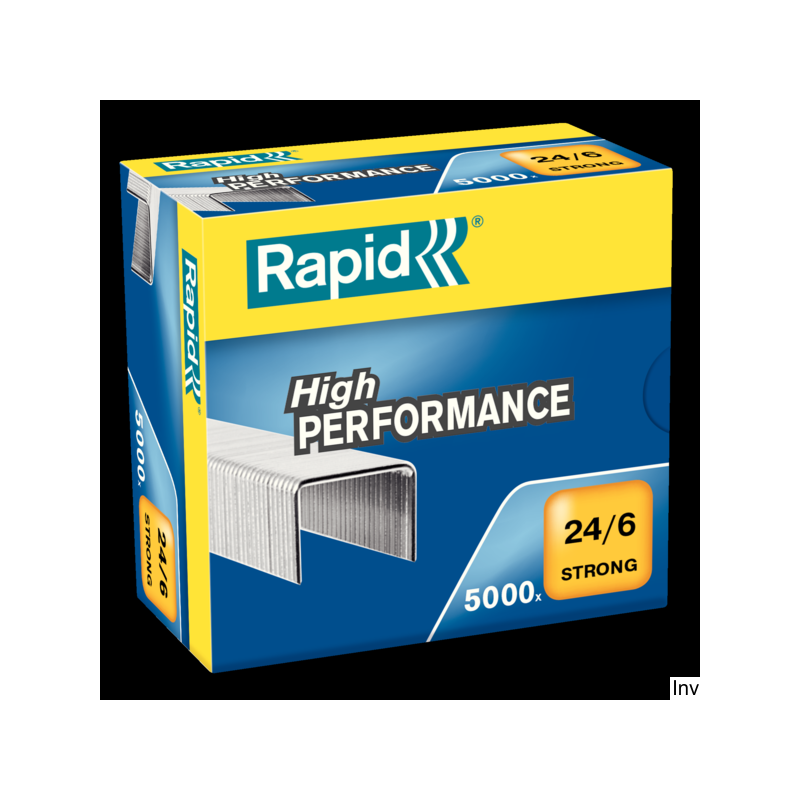 Zszywki Rapid Strong 24/6 5000 sztuk z powłoką galwaniczną