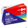 Pinezki tablicowe kolorowe Grand 50 sztuk