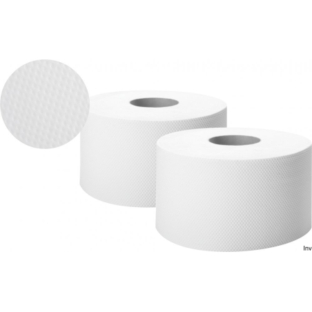 Papier toaletowy Jumbo Comfort 2 warstwy 120m biały makulatura Ellis