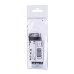 PAKIET Wkład do długopisu PENAC Sleek Touch, Side101, Pepe, RBR, RB085, CCH3 1,0mm, niebieski