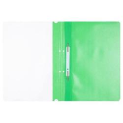 PAKIET Skoroszyt OFFICE PRODUCTS, PP, A4, 2 otwory, 100/170mikr., wpinany, zielony