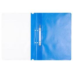 PAKIET Skoroszyt OFFICE PRODUCTS, PP, A4, 2 otwory, 100/170mikr., wpinany, niebieski