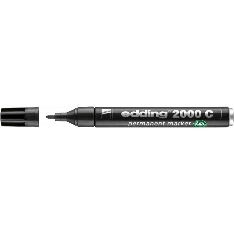 PAKIET Marker permanentny e-2000c EDDING, 1,5-3mm, czarny