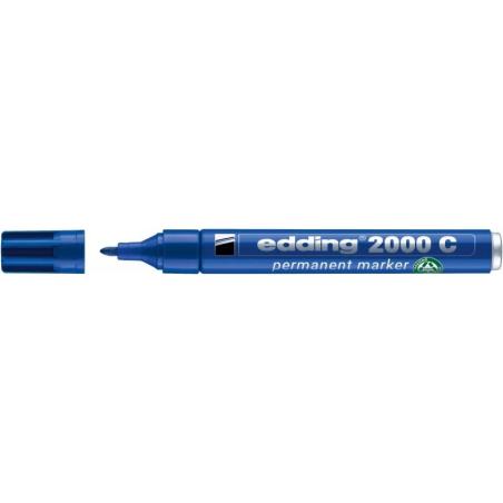 PAKIET Marker permanentny e-2000c EDDING, 1,5-3mm, niebieski