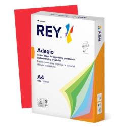 PAKIET Papier ksero REY ADAGIO, A4, 80gsm, 22 czerwony intense INTENSE *RYADA080X429 R200, 500 ark.