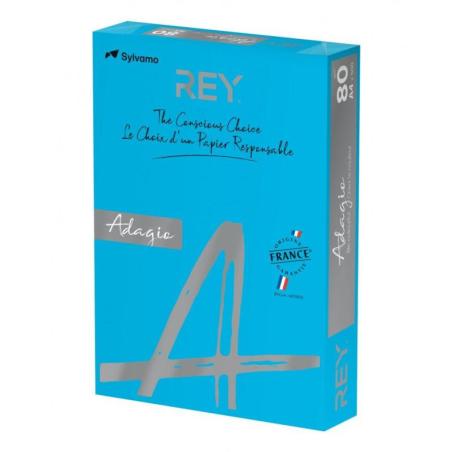 PAKIET Papier ksero REY ADAGIO, A4, 80gsm, 51 ciemny niebieski intense *RYADA080X420 R200