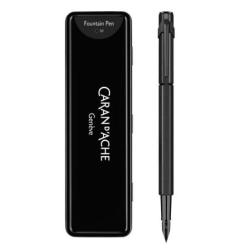 Pióro wieczne CARAN D'ACHE 849, Black Code, F, czarne