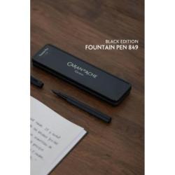 Pióro wieczne CARAN D'ACHE 849, Black Code, F, czarne
