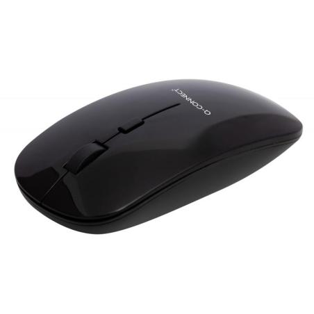 Myszka komputerowa Q-CONNECT, bezprzewodowa, 4-przyciskowa, czarna