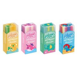 Gumka do ścierania KEYROAD Jelly Fun, ombre, 2 szt., blister, mix kolorów