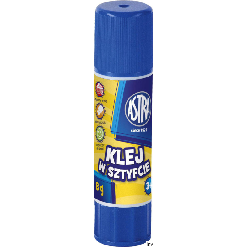 Klej w sztyfcie Astra 8g do papieru i kartonu