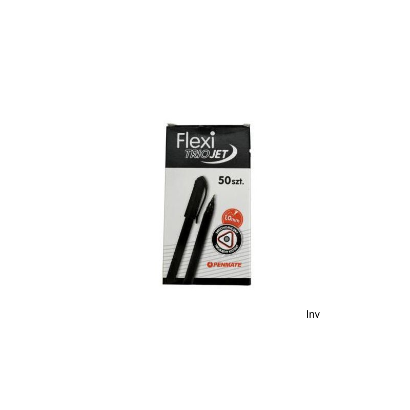 Długopis Penmate FLEXI TRIO JET czarny TT7531