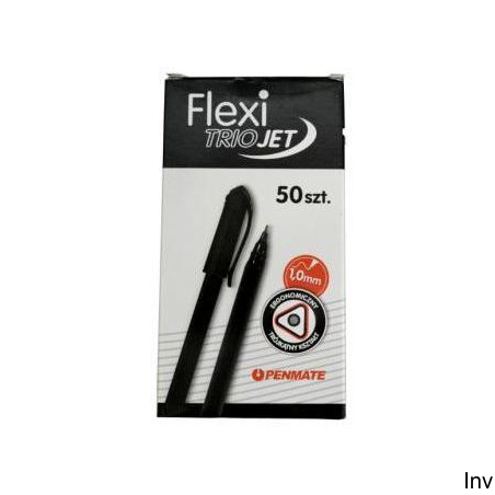 Długopis Penmate FLEXI TRIO JET czarny TT7531