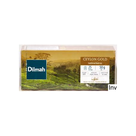 Herbata Dilmah Ceylon Gold czarna 25 saszetek po 2g