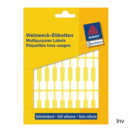 Etykiety cenowe Avery Zweckform, 49 x 10 mm, białe, 924 etykiet w opakowaniu