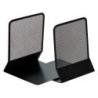 Stojak na książki Q-CONNECT Office Set, metalowy, 2 szt., czarny