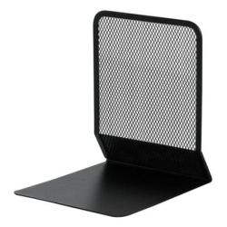 Stojak na książki Q-CONNECT Office Set, metalowy, 2 szt., czarny