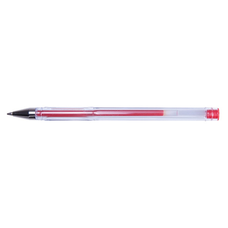 PAKIET Długopis żelowy OFFICE PRODUCTS Classic 0,5mm, czerwony