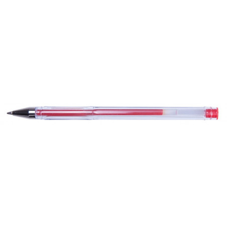 PAKIET Długopis żelowy OFFICE PRODUCTS Classic 0,5mm, czerwony