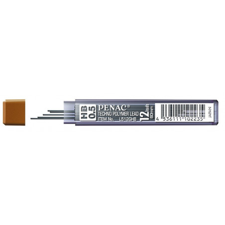 PAKIET Grafity do ołówków PENAC 0,5mm, HB