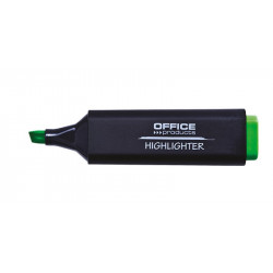 Zakreślacz fluorescencyjny OFFICE PRODUCTS, 1-5mm (linia), zielony, 10 szt.