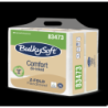 Ręcznik papierowy BulkySoft Comfort De-inked, składany Z, 3 panelowy, 2 warstwy, biały, 3000 sztuk, 24x21,5 cm