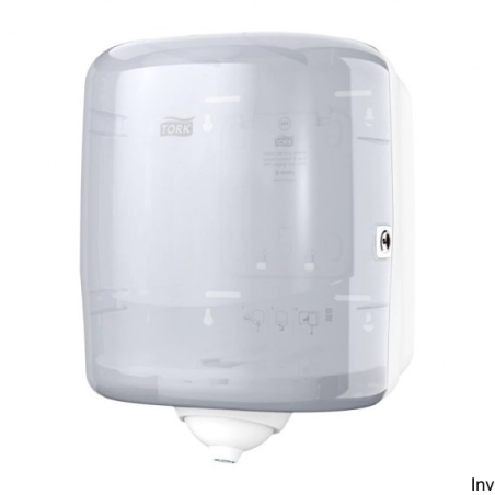 Dozownik Tork Reflex MIDI H4 do ręczników centralnego dozowania, biały, 1 listek, system M4, plastikowy