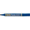 Marker permanentny niebieski ścięta końcówka 1,2-4,5 mm Pentel