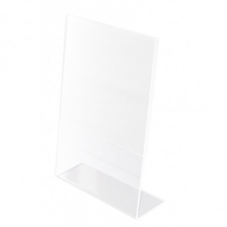 Podstawka z plexi Q-CONNECT, 100x150mm, transparentna