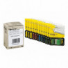 Zestaw promocyjny zakładek POST-IT (680 -P10+2), PP, 25,4x43,2mm, 10x50 kart.+2x50 GRATIS, mix kolorów