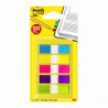Zakładki indeksujące POST-IT (683-5CB), PP, 11,9x43,2mm, 5x20 kart., mix kolorów