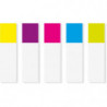 Zakładki indeksujące POST-IT (683-5CB), PP, 11,9x43,2mm, 5x20 kart., mix kolorów