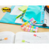 Zakładki indeksujące POST-IT (683-5CB), PP, 11,9x43,2mm, 5x20 kart., mix kolorów