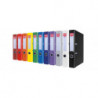 Segregator OFFICE PRODUCTS Officer z szyną, PP, A4/55mm, bordowy