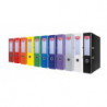 Segregator OFFICE PRODUCTS Officer z szyną, PP, A4/75mm, fioletowy