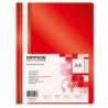 PAKIET Skoroszyt OFFICE PRODUCTS, PP, A4, miękki, 100/170mikr., czerwony