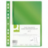 PAKIET Skoroszyt Q-CONNECT, PP, A4, standard, 120/170mikr., wpinany, zielony