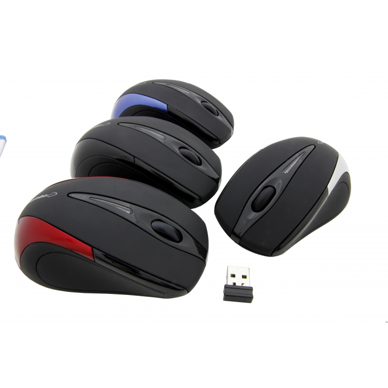 Mysz bezprzewodowa 24GHZ USB BLACK ANTARES ESPERANZA EM101K