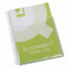 Koszulki na katalogi Q-CONNECT, PVC, 3/4A4, krystal, 180mikr., 5szt.