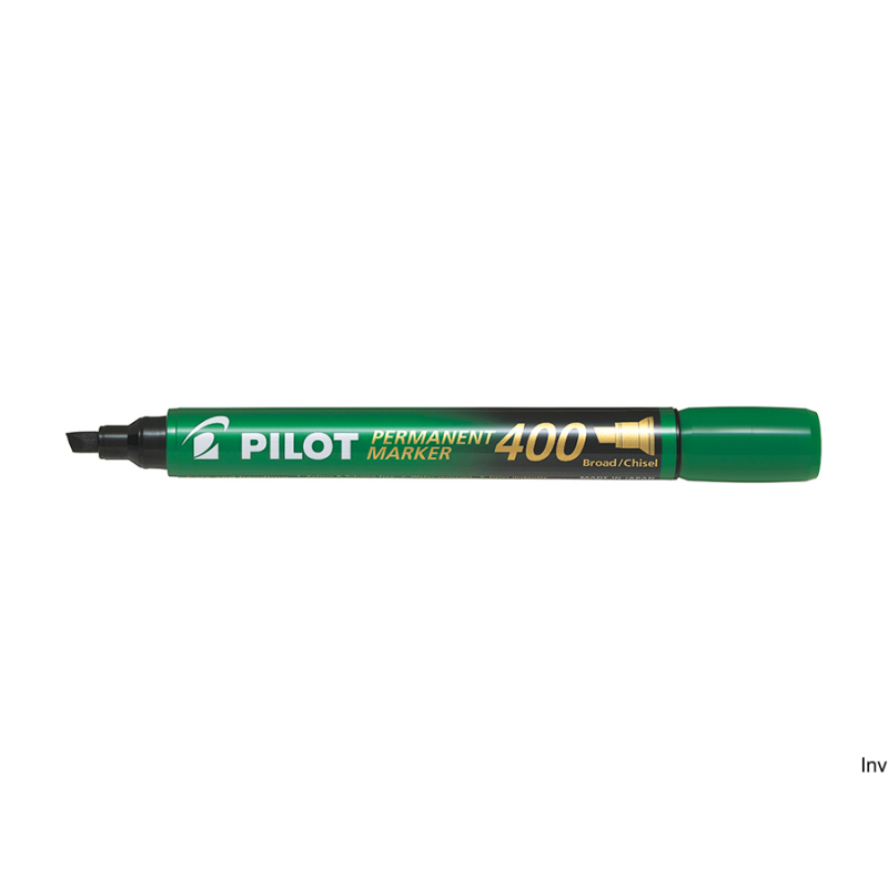 Marker permanentny zielony Pilot SCA-400, 4 mm, wodoodporny, fibrowa końcówka