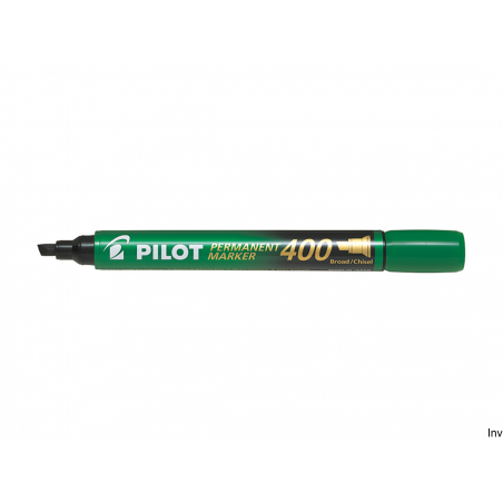 Marker permanentny zielony Pilot SCA-400, 4 mm, wodoodporny, fibrowa końcówka